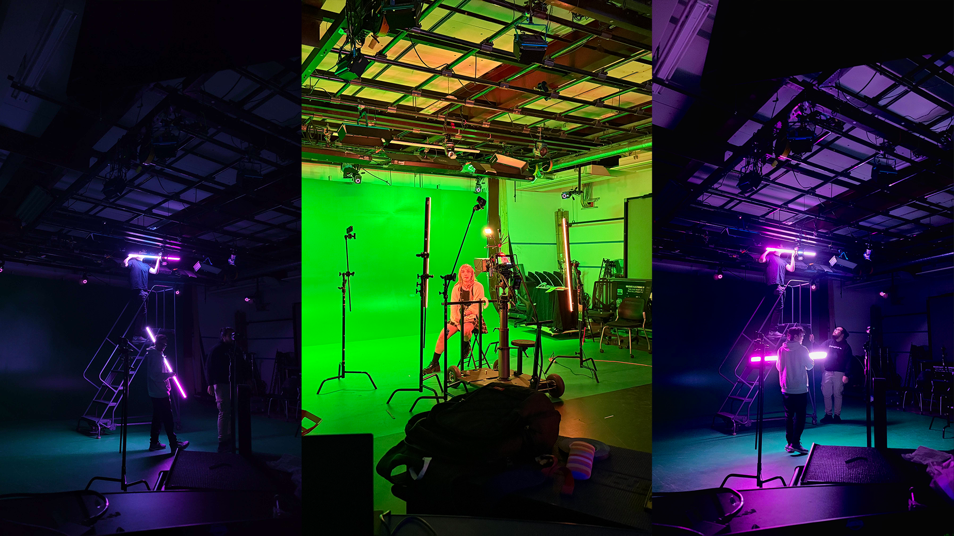 ICVFX camera scene in camera visual effects