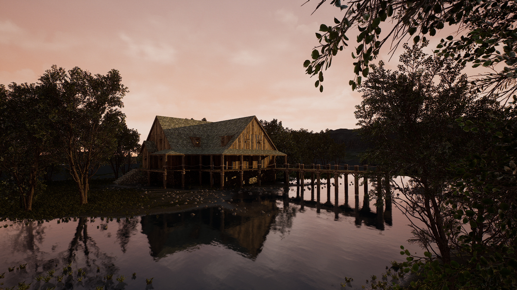 LakeHouseEvening